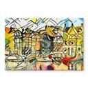 Akrylbillede Zamart - Kandinsky møder Amsterdam