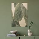 Cuadro de madera Calathea planta - Sisi & Seb