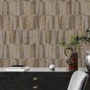 Papel pintado no tejido símil madera marrón - papel pintado diseño madera dormitorio cocina