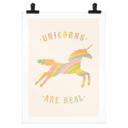 Póster Bodart - Los unicornios son reales