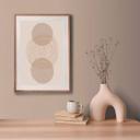 A.S. Creation beige ensfarvet non-woven tapet, moderne, let struktureret mat