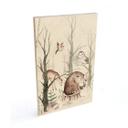 Cuadro de madera Kvilis - Amigos animales en el bosque