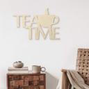Træbogstaver - Tea Time