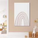 Lienzo uplusmestudio - Arco iris con lunares