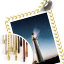 Poster Phare dans la nuit