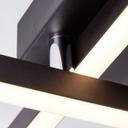 Deckenleuchte Kayla, schwarz, 9 x 50 cm, Metall Deckenlampe, dimmbar