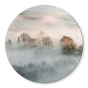 Glasschilderij Rond Galimberti - Winter Fog