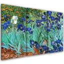 3 stykke lærredstryk, Vincent Van Gogh iris