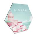 Hexagone - alu-Dibond Rivers - Lisbonne