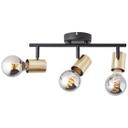 Deckenleuchte Karl, gold, 35,5 x 14,5 cm, Metall Lampe