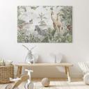 Canvas schilderij jungledieren op een Afmeting - Ms Tiff