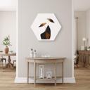 Hexagone - Alu-Dibond Kubistika - Bouquet scandinave