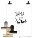 Plakat - Namastay in bed