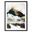 Póster Reflejo de un paisaje invernal - SpaceFrog Designs