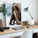 Póster Stefanovicius - Desnudo en la playa