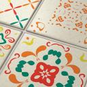 Azulejos Adhesivos Villa Kunterbunt - set de 12