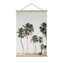 Póster de tela Palmeras tropicales en la playa - Sisi & Seb