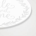 Akrylglasbillede, vinduesbillede til ophængning Smile and shine - Rund