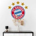 Muursticker FC Bayern München Logo