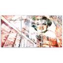 3-delt lærredstryk, Marilyn Monroe