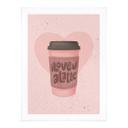 Póster Café - Eleonora - Love you a Latte
