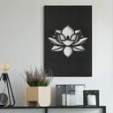 MDF - Decoración en madera flor de loto