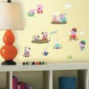 Muursticker set Peppa Pig 
