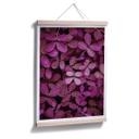 Poster - Feuilles roses