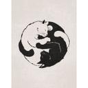 Fotomural gatos Ying & Yang - Tunaboylu