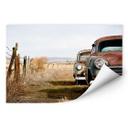 Zelfklevende Poster  Old Rusted Cars