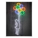 Póster Mielu - Globos voladores
