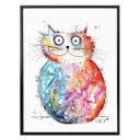Póster Hagenmeyer - Gato feliz
