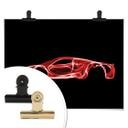Plakat - Mielu - Red car
