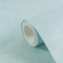 Papel pintado unicolor para habitación infantil turquesa - papel pintado unicolor 