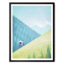 Póster Ríos - Les Pyrénées