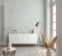 Non-woven tapet med moderne monokromt look og struktur i ensfarvet grå
