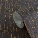Papel pintado autoadhesivo texturado oro negro - papel pintado no tejido con efecto 3D moderno