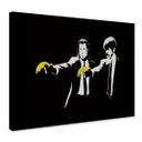 Lienzo Banksy - Pulp Fiction