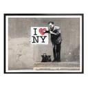 Póster Banksy - I love New York