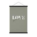 Tekstil plakat Love yourself