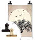 Póster Kubistika - Sueño de invierno