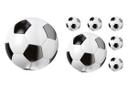 Sticker mural Set de ballons de foot