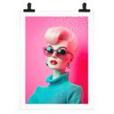 Póster Treechild - Muñeca de moda con gafas de sol