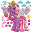 Wallsticker Filly Stars - Princess Zodia