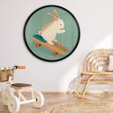 Plakat Treechild - Skateboard Bunny