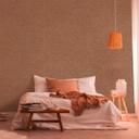 brun beige landhus tapet - fleece tapet stue - blomstret tapet soveværelse gang