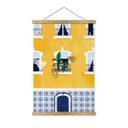 Póster de tela Fachada de Lisboa - Tomljanovic
