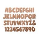 Lettres murales en bois Placage acajou - Alphabet Kids