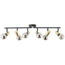 Spotrohr Karl, gold, 14,5 x 76,5 cm, Metall Lampe