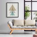 Plakat - Nouveauprints - Triangles Aqua